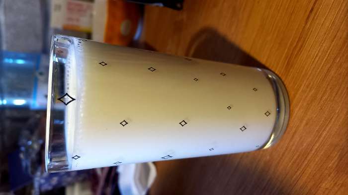 Фотография покупателя товара Стакан высокий для молока Доляна «Полёт», 230 мл - Фото 2