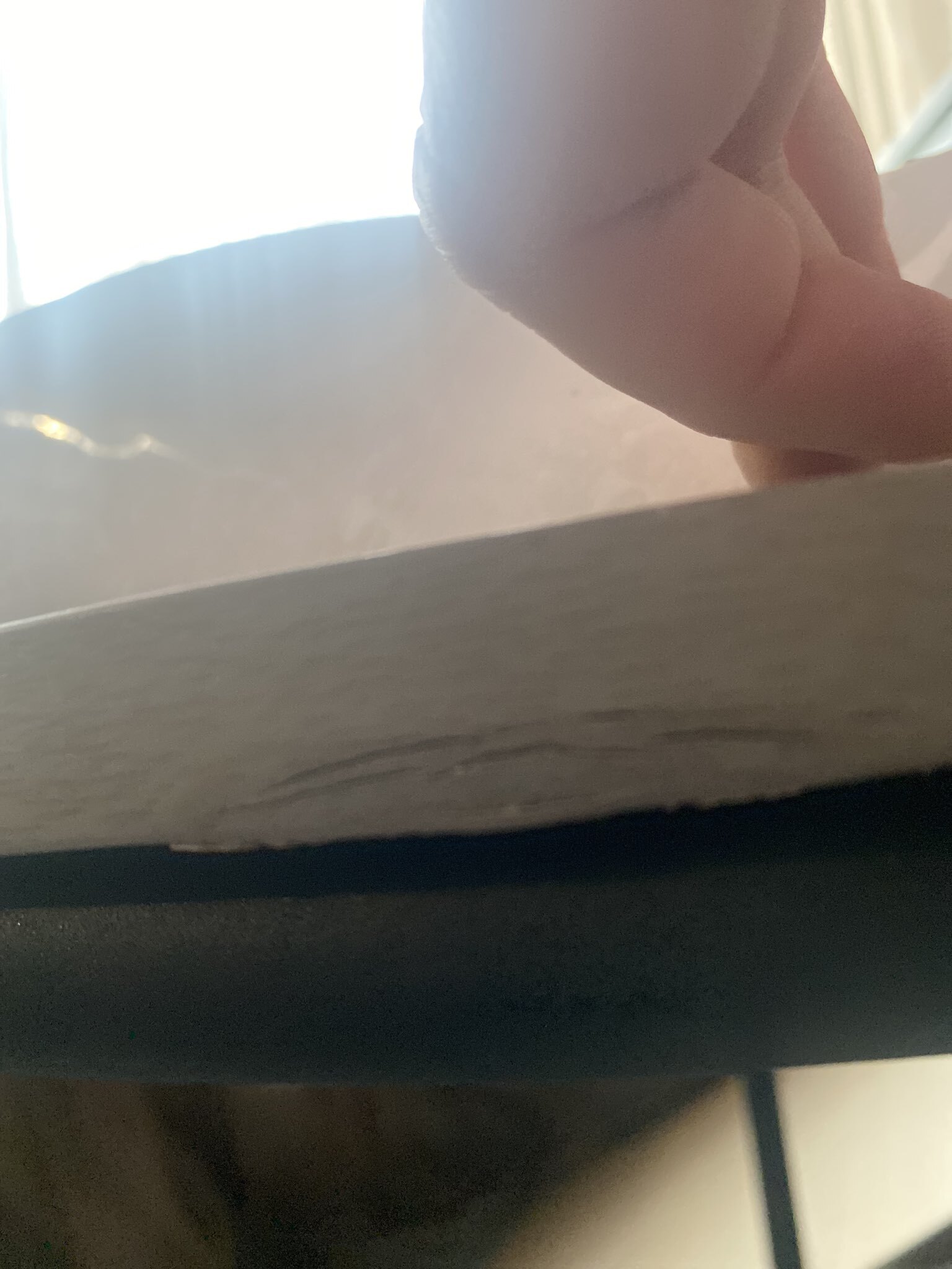 Фотография покупателя товара Столик журнальный «Матрешка», 500×500 мм, цвет каспий тёмный - Фото 1