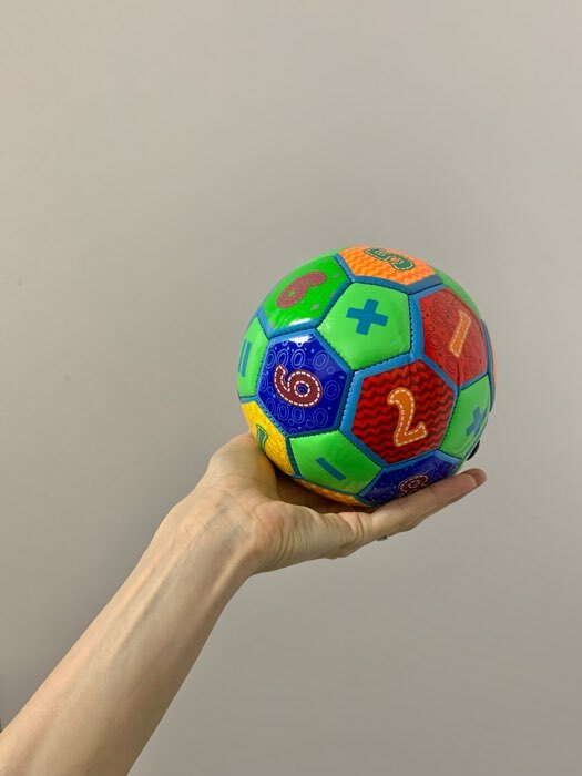 Фотография покупателя товара Мяч футбольный, PVC, машинная сшивка, 32 панели, р. 2, цвета МИКС