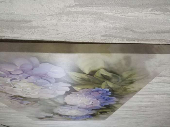 Фотография покупателя товара Картина на холсте "Цветы гортензии" 60*100 см - Фото 5
