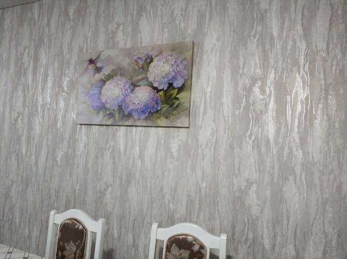 Фотография покупателя товара Картина на холсте "Цветы гортензии" 60*100 см - Фото 2