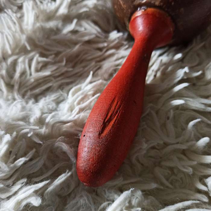 Фотография покупателя товара Сувенирный музыкальный инструмент «Маракас», 22×9×9 см, МИКС - Фото 2