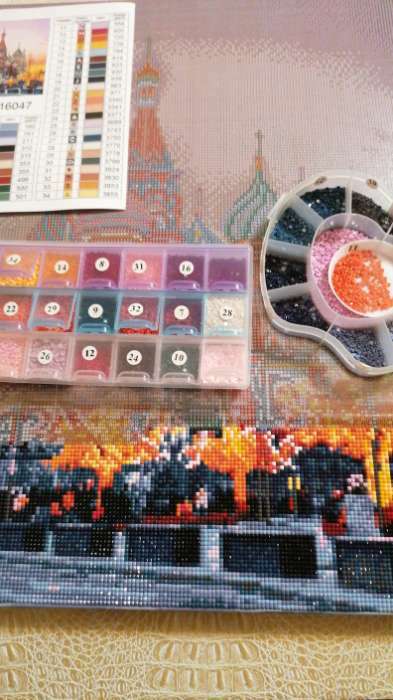Фотография покупателя товара Органайзер для рукоделия, 21 отделение, 21,5 × 10,5 × 2 см, цвет МИКС