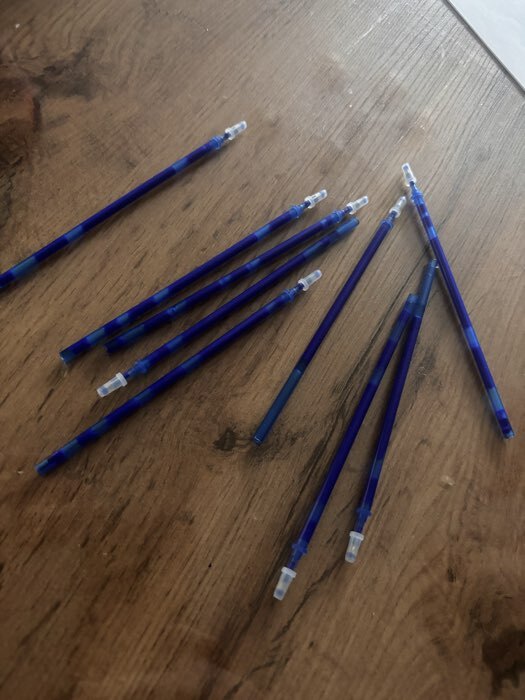 Фотография покупателя товара Набор ручки со стираемыми стержнями (9 штук) Calligrata, гелевая, узел 0.5 мм, синие чернила - Фото 60