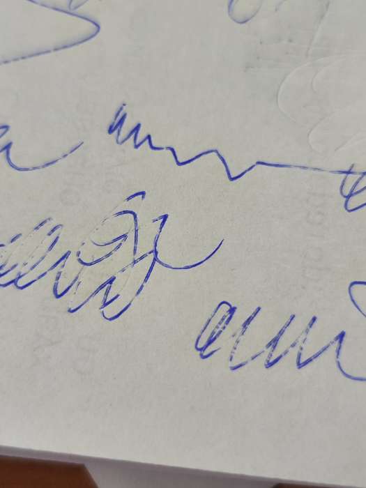 Фотография покупателя товара Стержень пиши стирай, 0.5 мм, гелевая, синяя паста, ArtFox - Фото 4