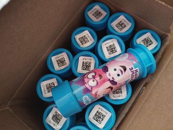 Фотография покупателя товара Мыльные пузыри, Ум и Хрум, 35 мл - Фото 1