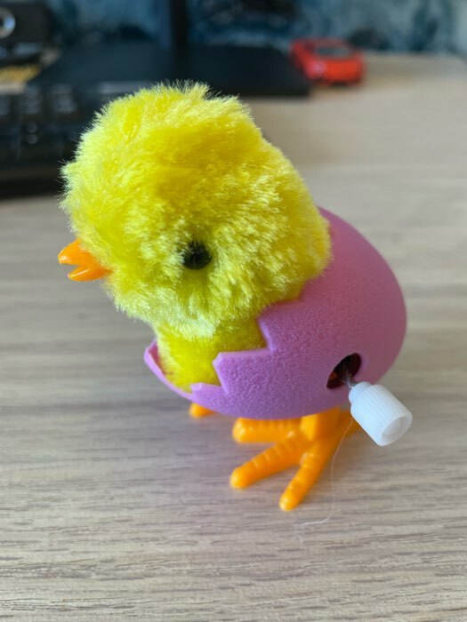 Фотография покупателя товара Заводная игрушка «Цыплёнок в яйце», МИКС