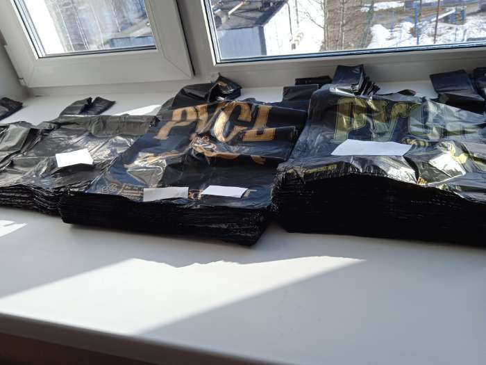 Фотография покупателя товара Пакет «Несу счастье», полиэтиленовый майка, 30×55 см, 20 мкм - Фото 13