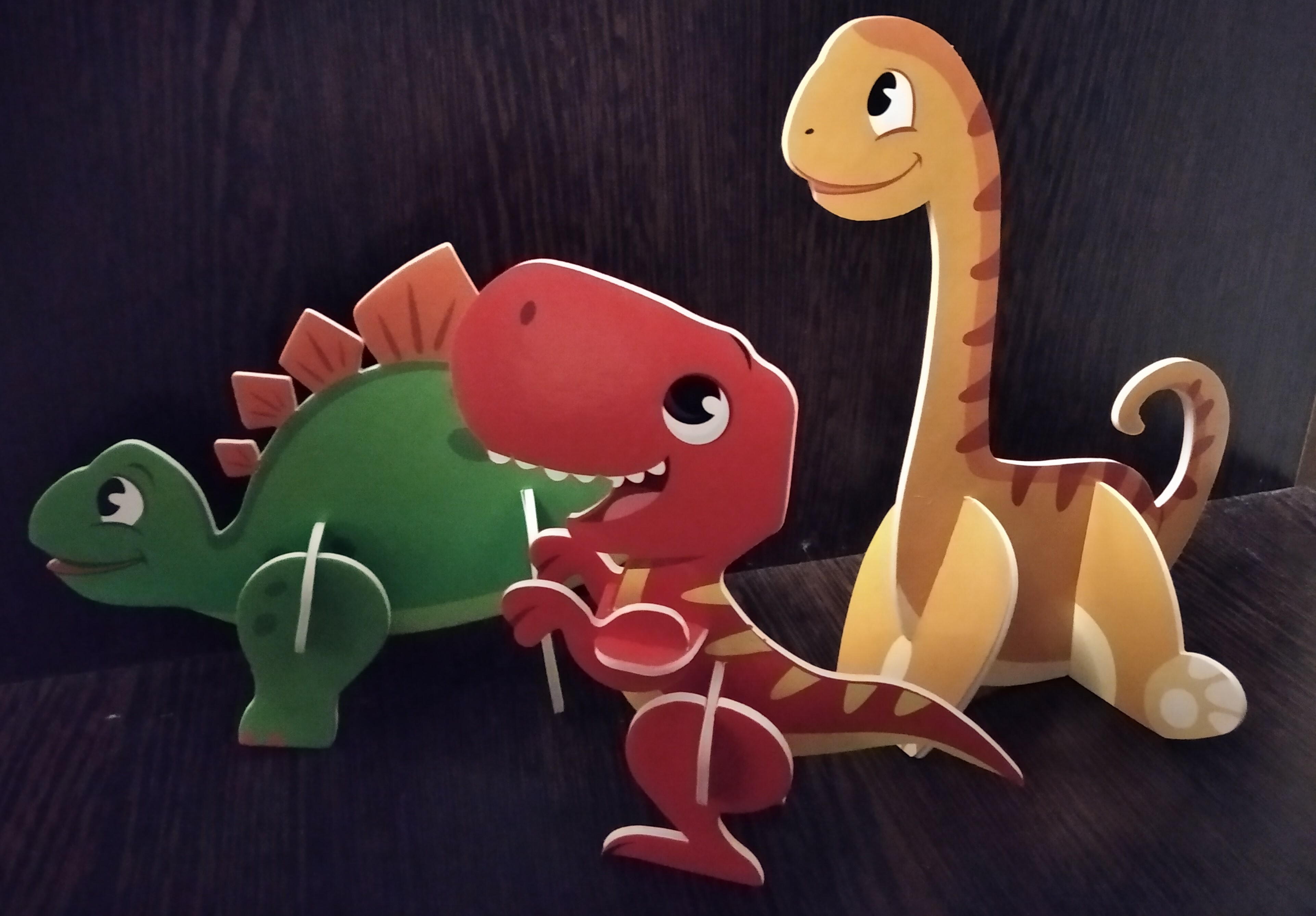 Фотография покупателя товара 3D конструктор «Весёлые зверята, динозавры»