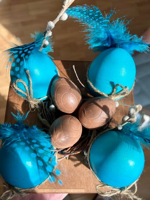 Фотография покупателя товара Подставка для яиц и кекса Adelica, 4 отделения, d=13 см, 13×13×1,8 см, массив берёзы - Фото 11