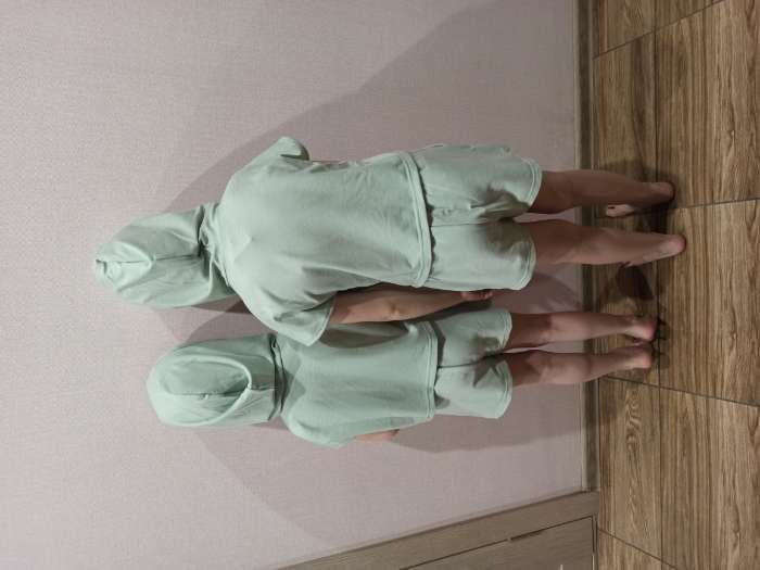 Фотография покупателя товара Комплект для девочки (топ, шорты) MINAKU: Casual Collection цвет оливковый, рост 110 - Фото 6