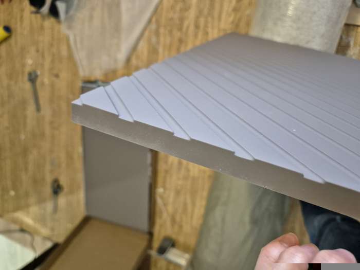 Фотография покупателя товара Кухонный гарнитур трёхуровневый в потолок «Урания», 3000 мм, цвет белый/коричневый софт - Фото 9