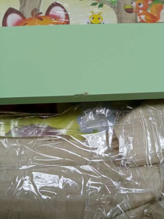Фотография покупателя товара Стеллаж для поделок «Наше творчество», 632 × 300 × 372 мм, цвет бело-салатовый