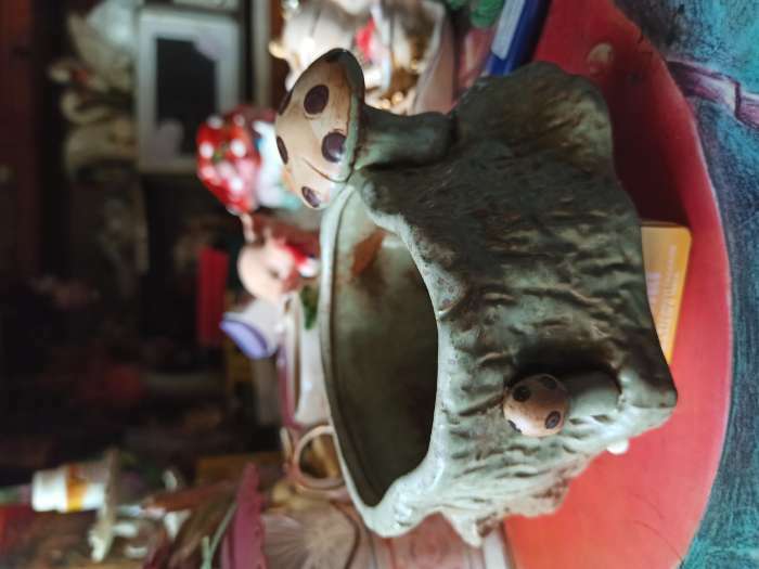 Фотография покупателя товара Кашпо "Пень с грибами" 15*12*8см - Фото 1