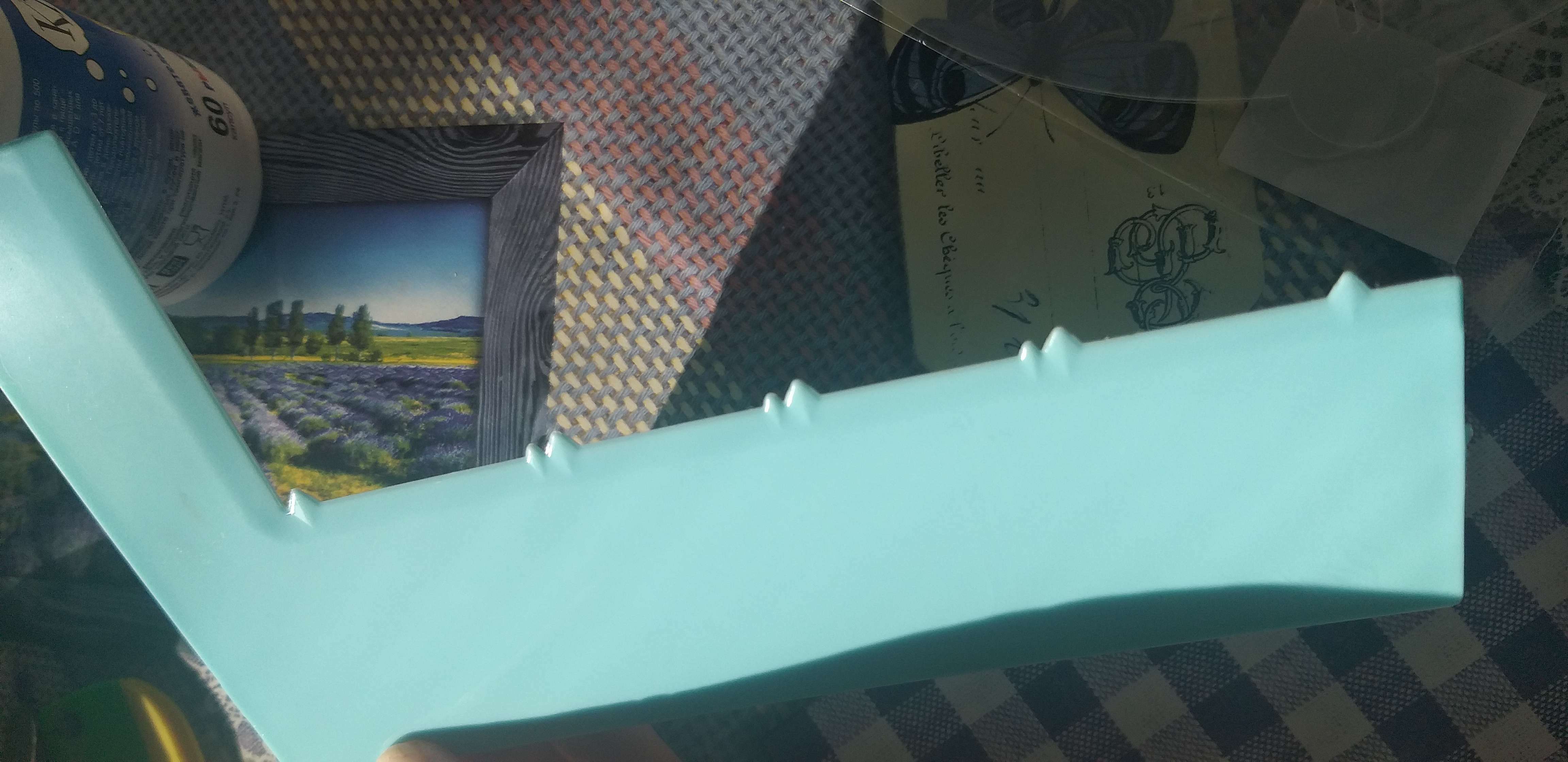 Фотография покупателя товара Шпатель кондитерский Доляна «Струны», 18×11,5 см - Фото 1