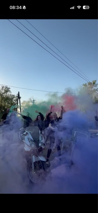 Фотография покупателя товара Цветной дым голубой, заряд 0.8 дюйм, ОПТИ, средняя интенсивность, 60 сек - Фото 1