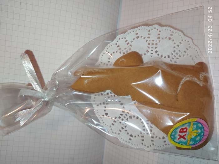 Фотография покупателя товара Форма для печенья «Зайчик», вырубка, штамп, цвет микс - Фото 3