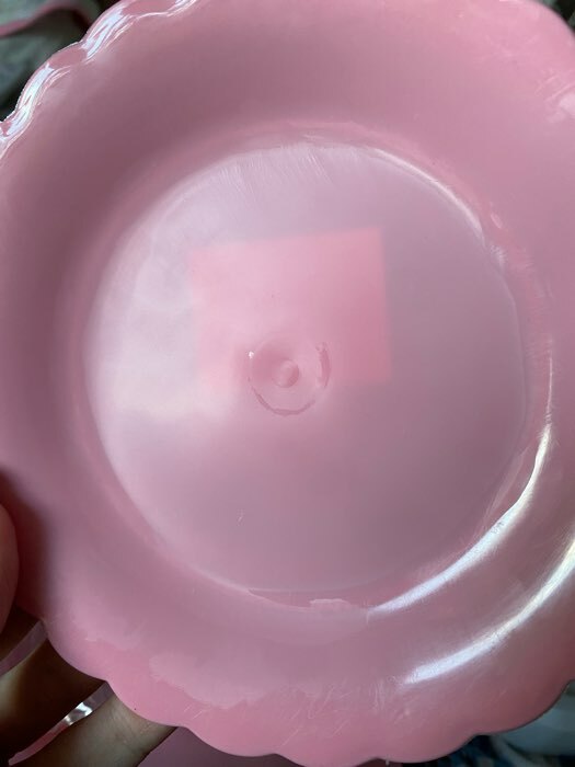 Фотография покупателя товара Набор тарелок «Кружево», 9 шт, d=15 см, цвет МИКС - Фото 9