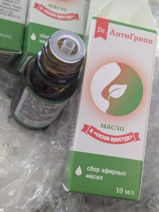 Фотография покупателя товара Эфирное масло Mirrolla Dr.АнтиГрипп в сезон простуд, 10 мл - Фото 2