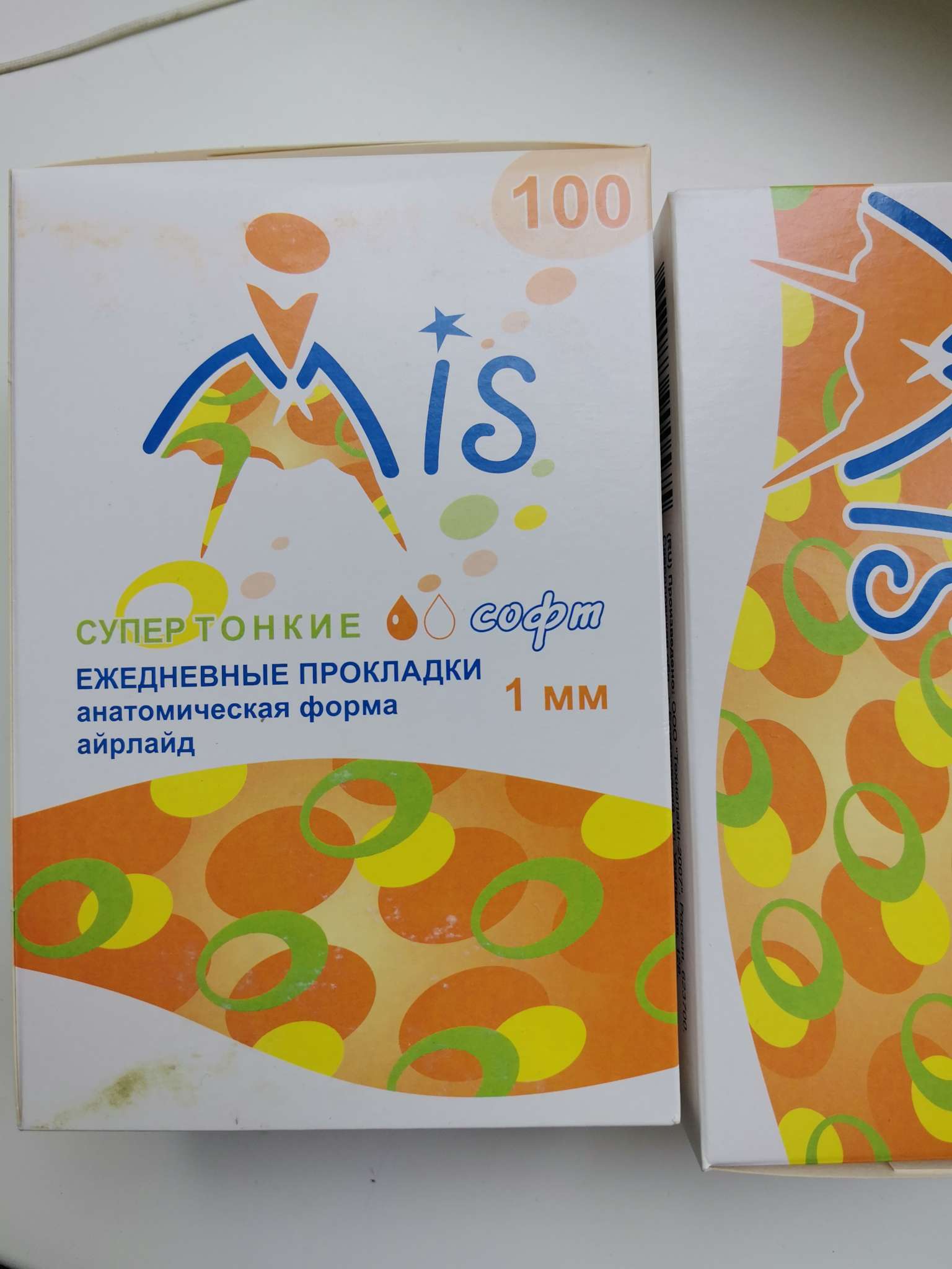 Фотография покупателя товара Прокладки ежедневные «Mis» супер тонкие айрлайд софт анатомическая форма, 100 шт. - Фото 1