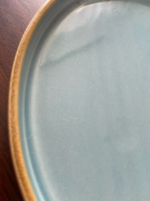 Фотография покупателя товара Тарелка фарфоровая с бортиком Magistro «Церера», d=20 см, цвет коричневый - Фото 9