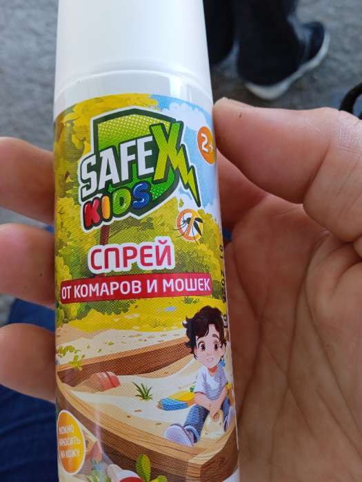 Фотография покупателя товара Спрей для нанесения на одежду от клещей и комаров SAFEX, 50 мл. - Фото 1