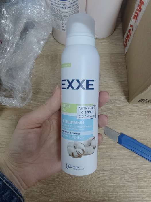 Фотография покупателя товара Дезодорант женский EXXE Fresh SPA «Невидимый», 150 мл - Фото 1