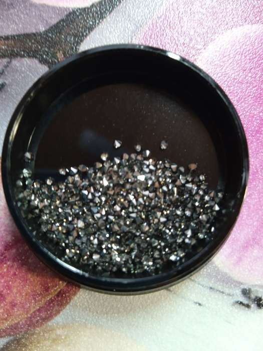 Фотография покупателя товара Мелкие кристаллы для декора ногтей «С 8 марта!» - Фото 3