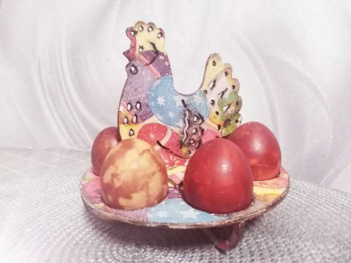 Фотография покупателя товара Подставка под 6 яйц «Курочка» - Фото 1
