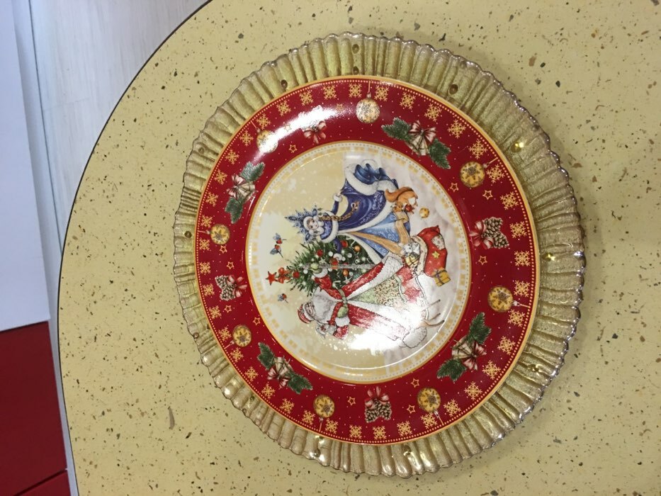 Фотография покупателя товара Тарелка - блюдо подстановочное «Чарм», d=33 см, цвет золотой - Фото 6