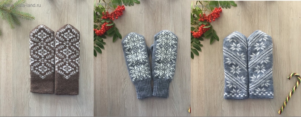 Фотография покупателя товара Варежки женские, цвет серый, размер 18 - Фото 2