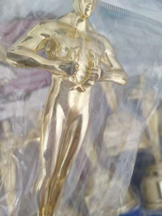 Фотография покупателя товара Наградная фигура мужская, «Оскар», золото, 18 х 6 х 6 см.