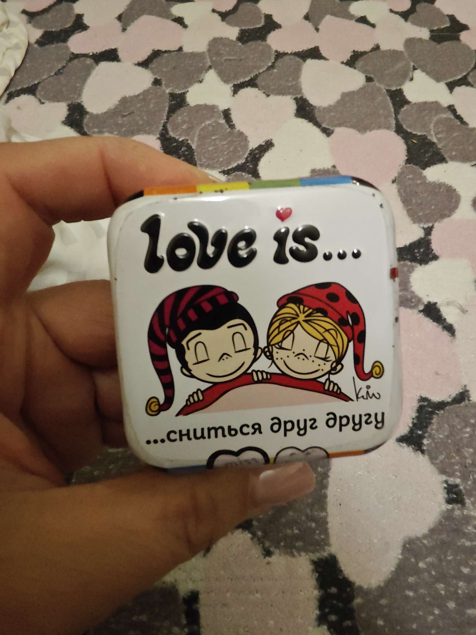 Фотография покупателя товара Конфеты освежающие Love is, в форме сердца, со вкусом мяты, 20 г - Фото 1