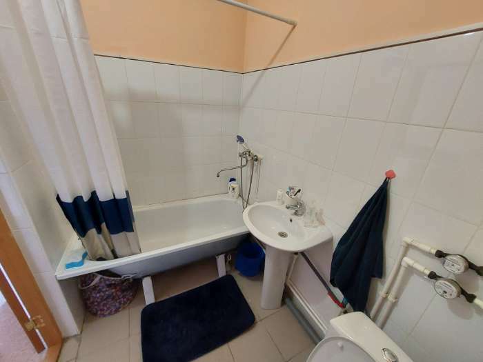 Фотография покупателя товара Штора для ванны Доляна «Полоска», 180×180 см, полиэстер - Фото 1