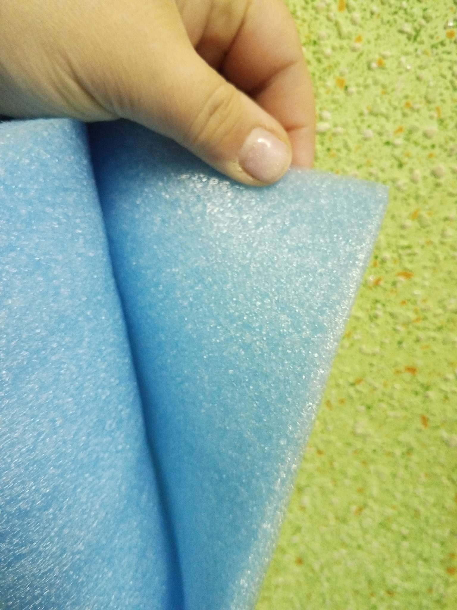 Фотография покупателя товара Коврик туристический maclay, 180×60×0.8 см, голубой - Фото 3