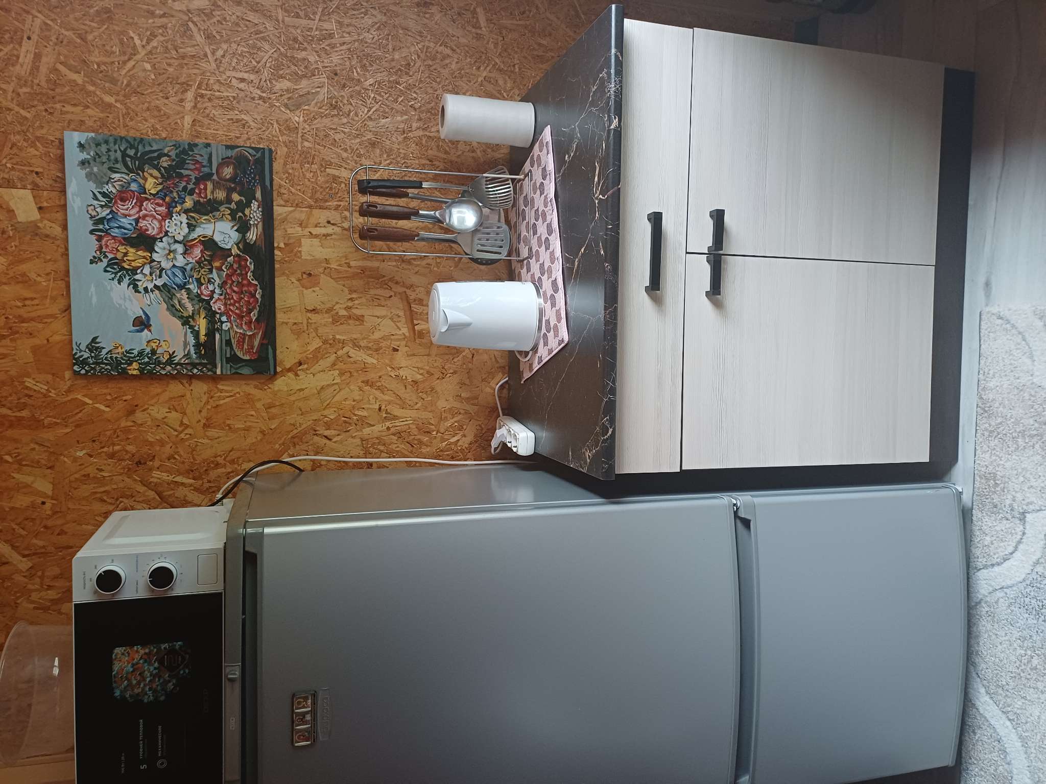 Фотография покупателя товара Шкаф напольный «Мальва. Н800-1Я», 800×450×840 мм, цвет венге/лоредо - Фото 1