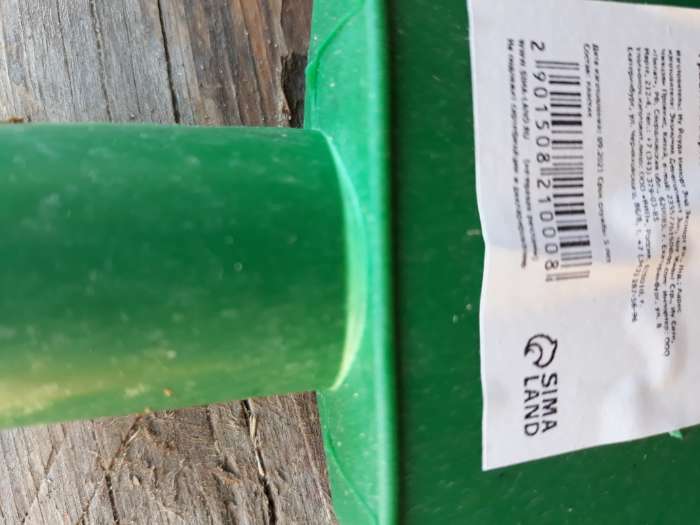 Фотография покупателя товара Грабли веерные, пластинчатые, 23 зубца, пластик, тулейка 24 мм, без черенка, МИКС - Фото 3
