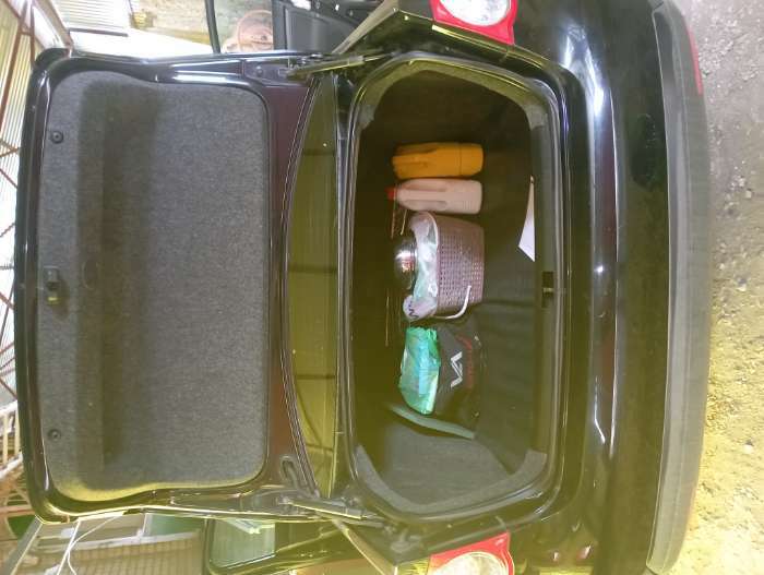 Фотография покупателя товара Коврик багажника универсальный, ПВХ, средний 117х82 см, чёрный - Фото 3
