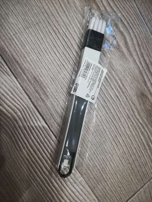 Фотография покупателя товара Щётка-кисть для очистки окон и узких проёмов Доляна, с совочком-скребком, цвет МИКС - Фото 1