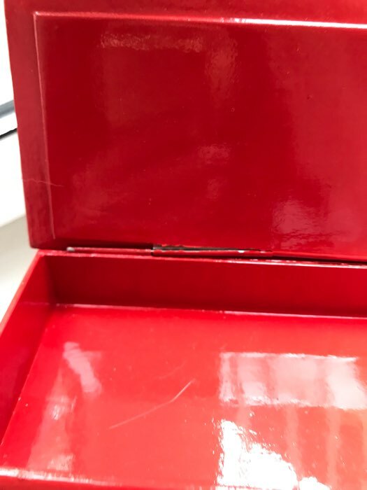 Фотография покупателя товара Шкатулка - купюрница «Узоры», 8,5×17 см, красная, лаковая миниатюра - Фото 1