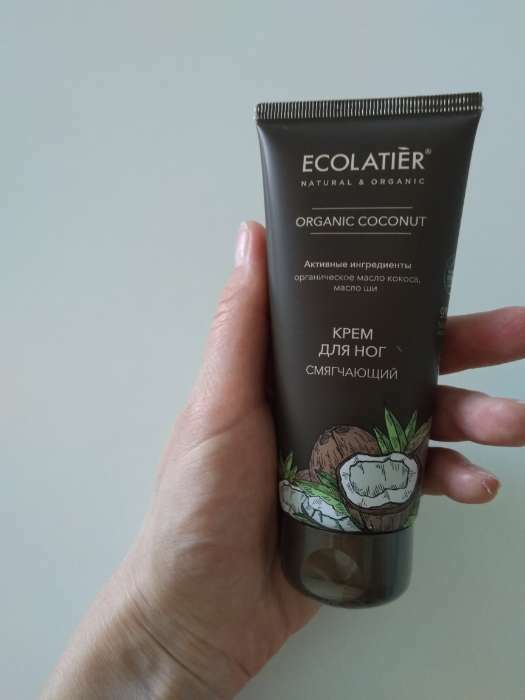 Фотография покупателя товара Крем для ног Ecolatier Green «Смягчающий», 100 мл - Фото 1