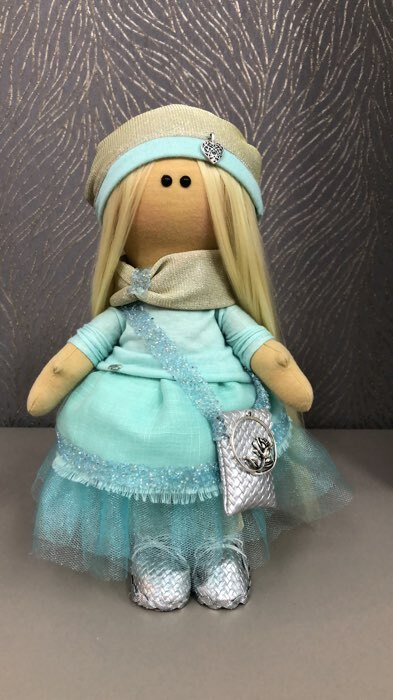 Фотография покупателя товара Набор для шитья. Интерьерная кукла «Вилу», 30 см - Фото 23
