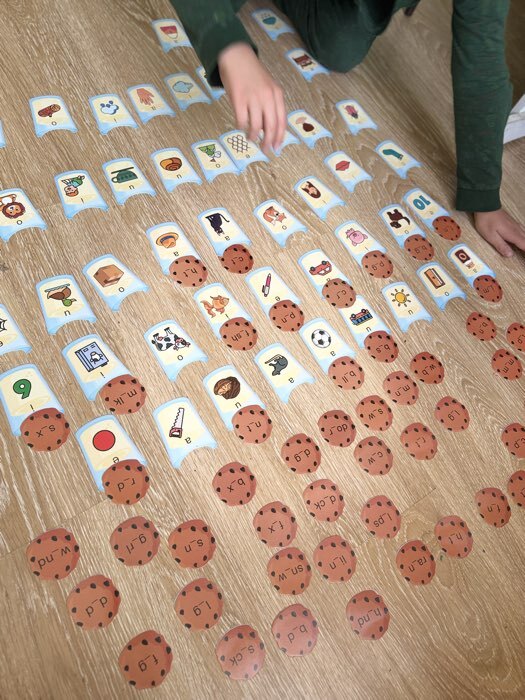 Фотография покупателя товара Развивающий набор English cookies, 50 слов - Фото 1