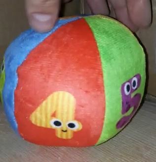 Фотография покупателя товара Мягкая игрушка-мячик «Мягкий мяч», виды МИКС, Крошка Я