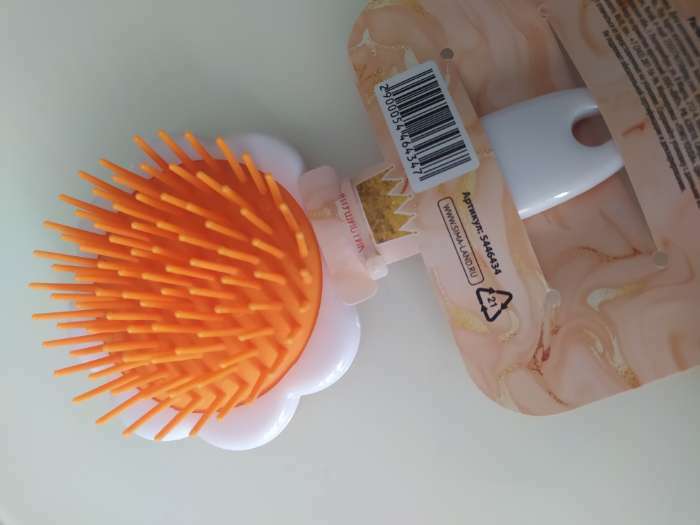 Фотография покупателя товара Расчёска для животных «Кошка» - Фото 1