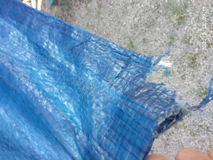Фотография покупателя товара Тент защитный, 5 × 3 м, плотность 60 г/м², люверсы шаг 1 м, тарпаулин, УФ, голубой