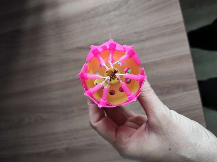 Фотография покупателя товара Свеча для торта музыкальная "Тюльпан", розовая, 12×5 см - Фото 15