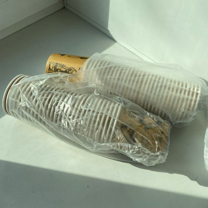 Фотография покупателя товара Стакан бумажный "Кофе тайм" для горячих напитков, 185 мл, диаметр 73 мм - Фото 2