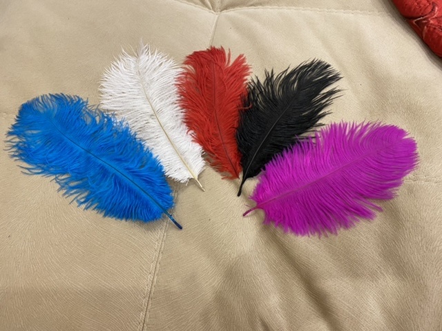 Фотография покупателя товара Перо страуса 200-250 мм, т.сиреневый - Фото 11