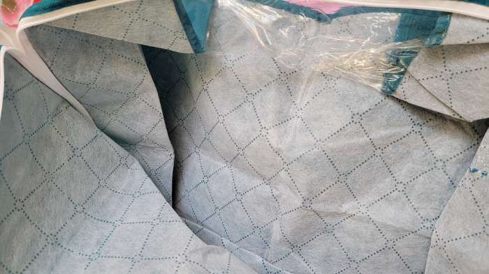 Фотография покупателя товара Кофр для хранения вещей «Синеглазка», 49×36×21 см, цвет синий - Фото 1